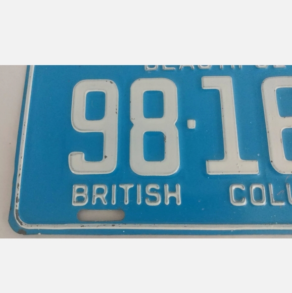 1965 Five Digit British Columbia License Plate - Picture 5 of 6